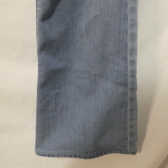 AG - ADRIANO GOLDSCHMIED | 30 R | Light Blue Flared Denim Jeans | Made In USA - Picture 9 of 16